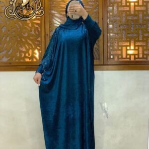 عباية "السلطانة" قطيفة مضلع